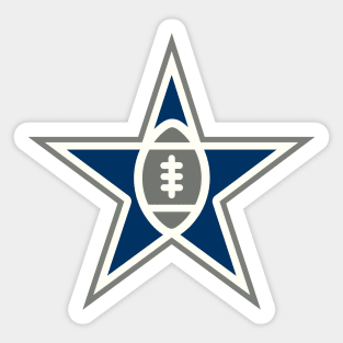 Dallas Cowboys 1 by Buck Tee Originals Sticker